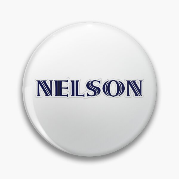 Item preview, NELSON - Nametag for NELSON Roman Style in Blue designed and sold by ferretmaes.
