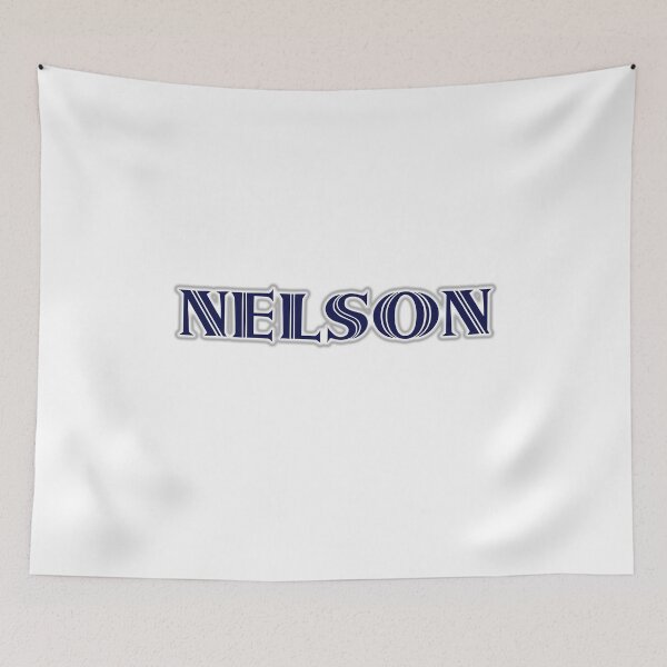 Item preview, NELSON - Nametag for NELSON Roman Style in Blue designed and sold by ferretmaes.