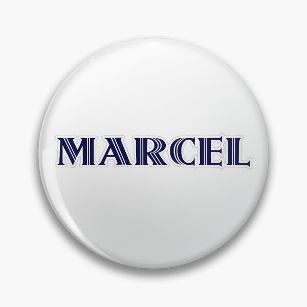 Item preview, MARCEL - Nametag for MARCEL Roman Style in Blue designed and sold by ferretmaes.