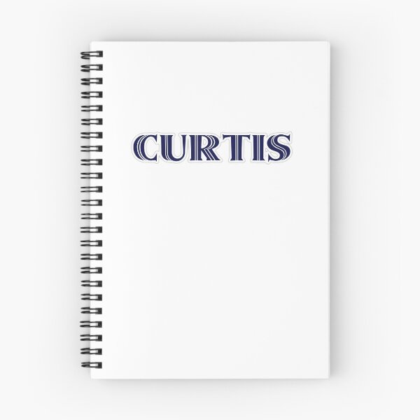 Item preview, CURTIS - Nametag for CURTIS Roman Style in Blue designed and sold by ferretmaes.