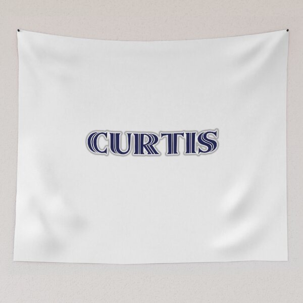 Item preview, CURTIS - Nametag for CURTIS Roman Style in Blue designed and sold by ferretmaes.