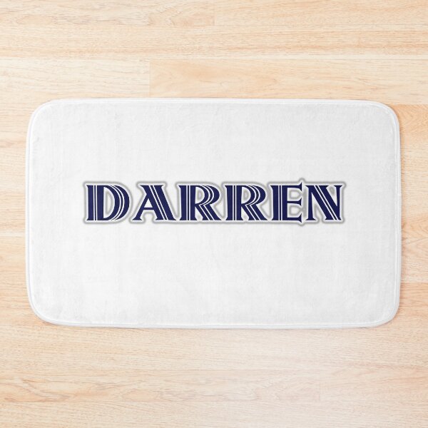 Item preview, DARREN - Nametag for DARREN Roman Style in Blue designed and sold by ferretmaes.