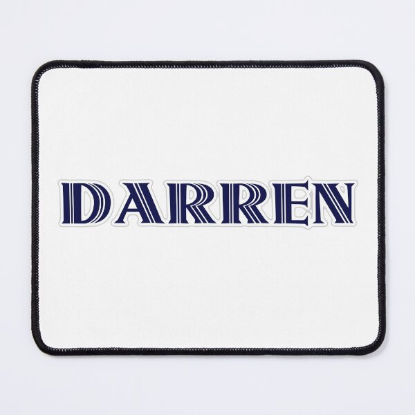 Item preview, DARREN - Nametag for DARREN Roman Style in Blue designed and sold by ferretmaes.