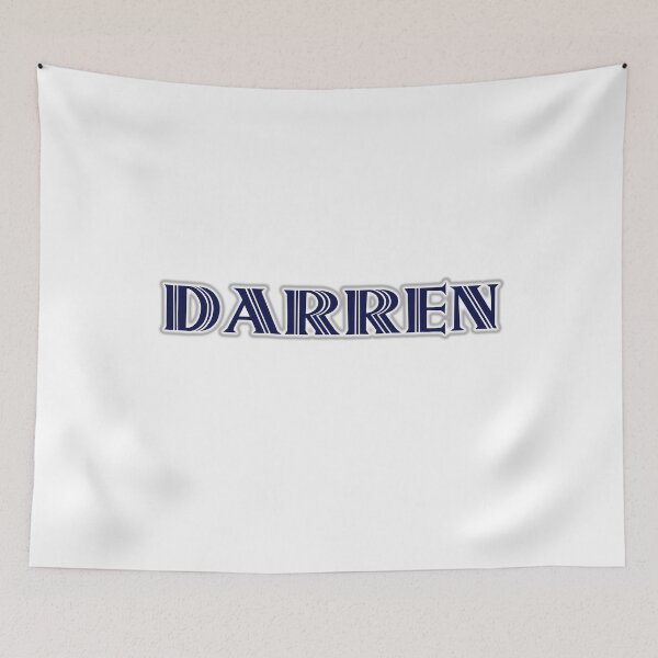 Item preview, DARREN - Nametag for DARREN Roman Style in Blue designed and sold by ferretmaes.