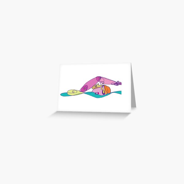 Item preview, Open Water - Swim on! designed and sold by Landrigan.
