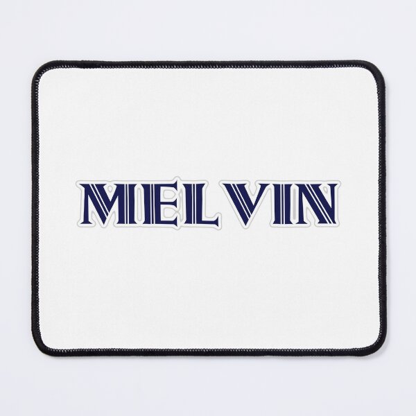 Item preview, MELVIN - Nametag for MELVIN Roman Style in Blue designed and sold by ferretmaes.