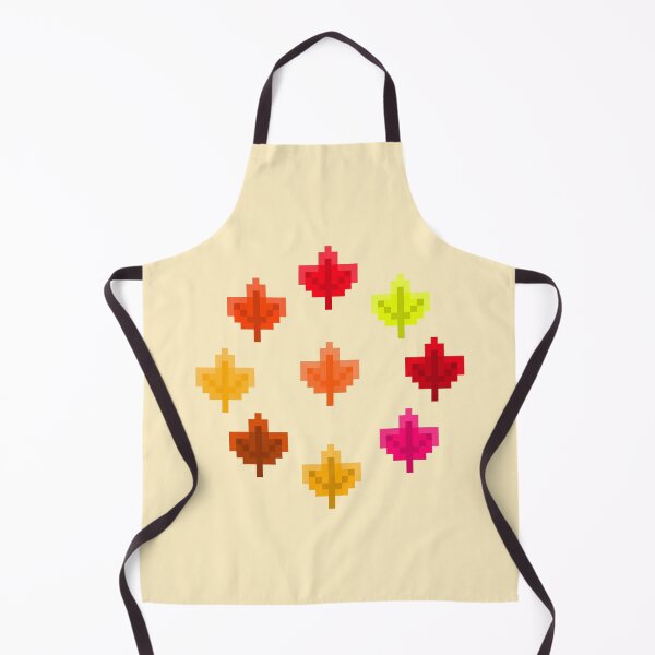 Item preview, Bitty Pixel Autumn Leaves designed and sold by rin3d .