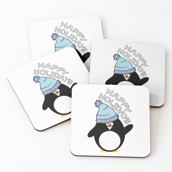 Item preview, Cute Penguin Happy Holidays designed and sold by lisaamakye.