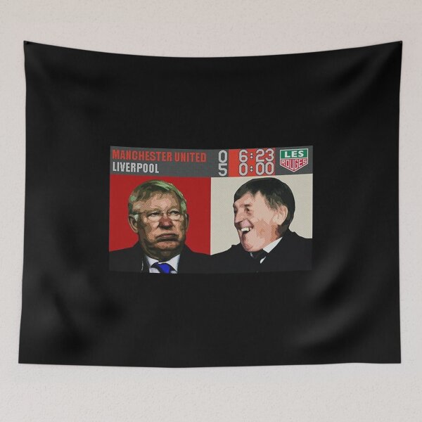 Item preview, Man UTD 0-5 LFC - Ferguson Sad & King Kenny Happy  designed and sold by SdForce.