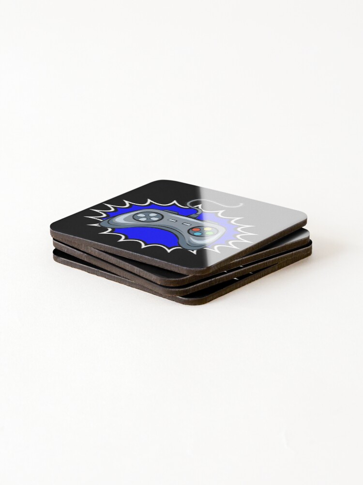 Thumbnail 4 of 5, Coasters (Set of 4), Gaming Remote Controller designed and sold by RomeoSketches.
