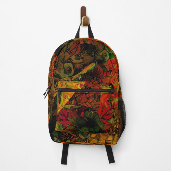Item preview, Flowers and Leaves Botanical Shaded Abstract Pattern designed and sold by MyColorfulDream.