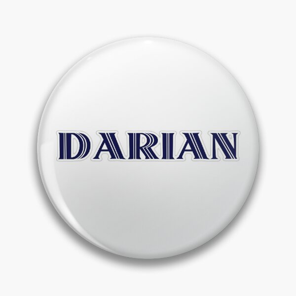 Item preview, DARIAN - Nametag for DARIAN Roman Style in Blue designed and sold by ferretmaes.