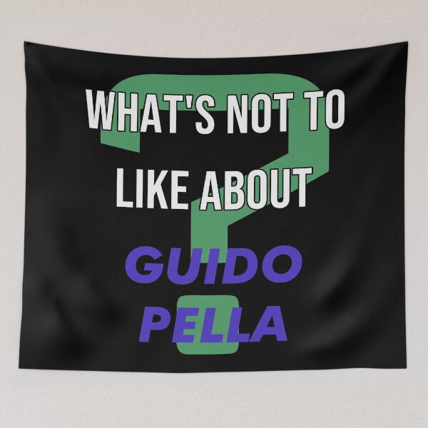 Item preview, What's not to like about - Guido Pella designed and sold by 2Girls1Shirt.
