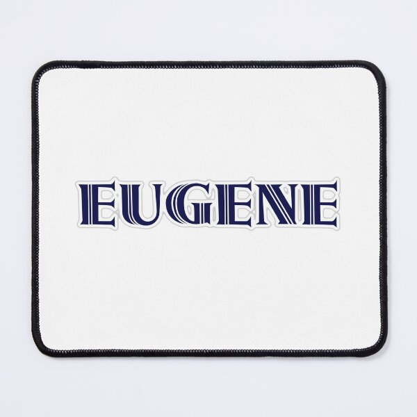 Item preview, EUGENE - Nametag for EUGENE Roman Style in Blue designed and sold by ferretmaes.