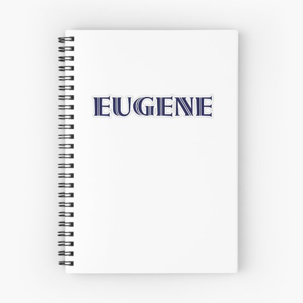 Item preview, EUGENE - Nametag for EUGENE Roman Style in Blue designed and sold by ferretmaes.