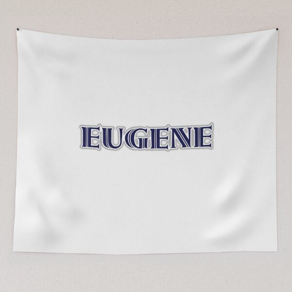 Item preview, EUGENE - Nametag for EUGENE Roman Style in Blue designed and sold by ferretmaes.