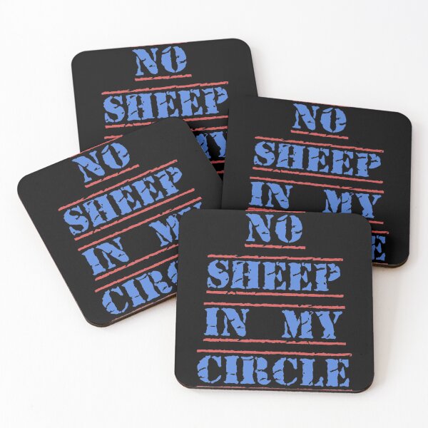 Item preview, No Sheep in My Circle  designed and sold by cocreations.