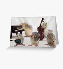 The Quintet Greeting Card