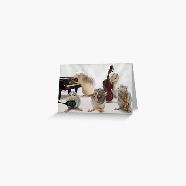 The Quintet Greeting Card