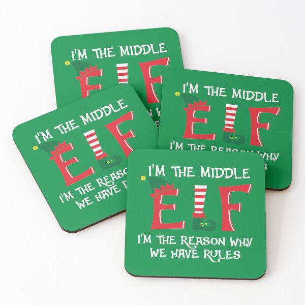 Item preview, Im the Middle Elf Funny Matching Family Christmas designed and sold by KrisSidDesigns.
