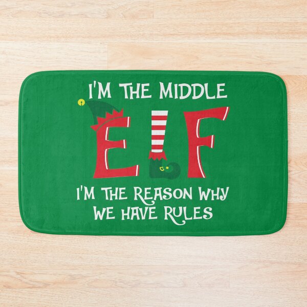 Item preview, Im the Middle Elf Funny Matching Family Christmas designed and sold by KrisSidDesigns.