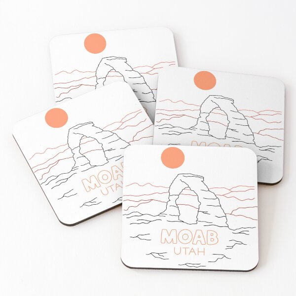 Item preview, Moab Utah Line Art designed and sold by ethnicdrawing.