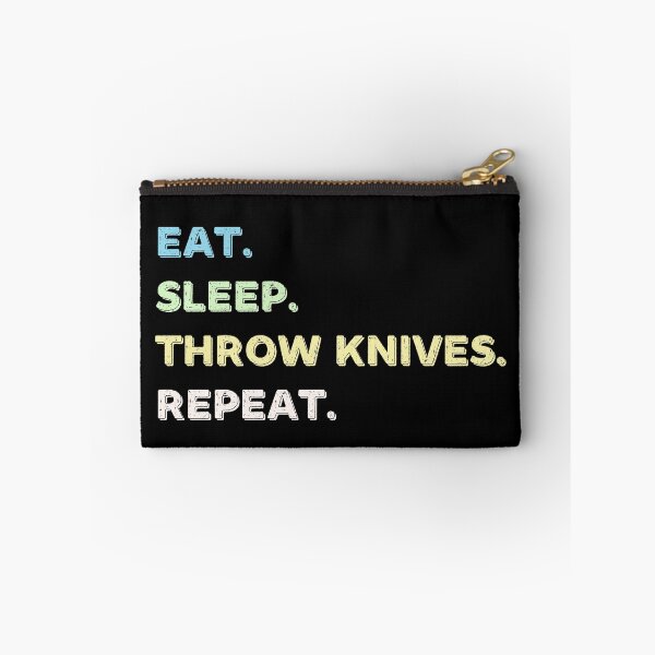 Item preview, Eat. Sleep. Throw Knives. Repeat. designed and sold by Life Shop.