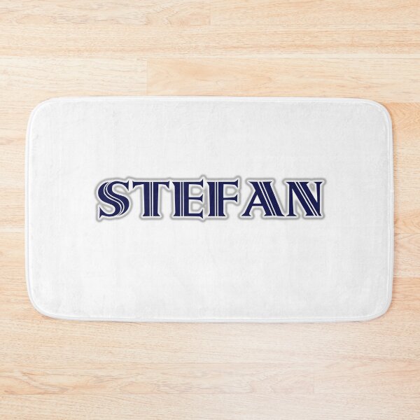 Item preview, STEFAN - Nametag for STEFAN Roman Style in Blue designed and sold by ferretmaes.