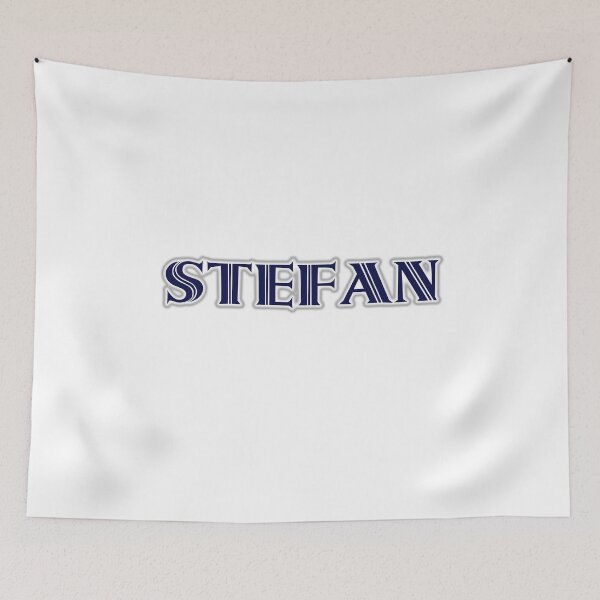 Item preview, STEFAN - Nametag for STEFAN Roman Style in Blue designed and sold by ferretmaes.