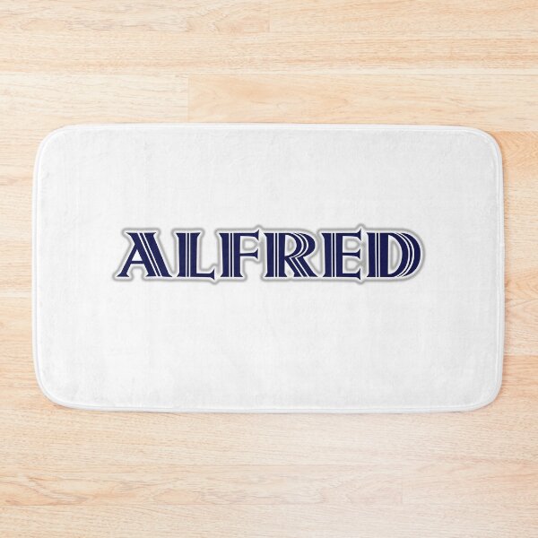 Item preview, ALFRED - Nametag for ALFRED Roman Style in Blue designed and sold by ferretmaes.