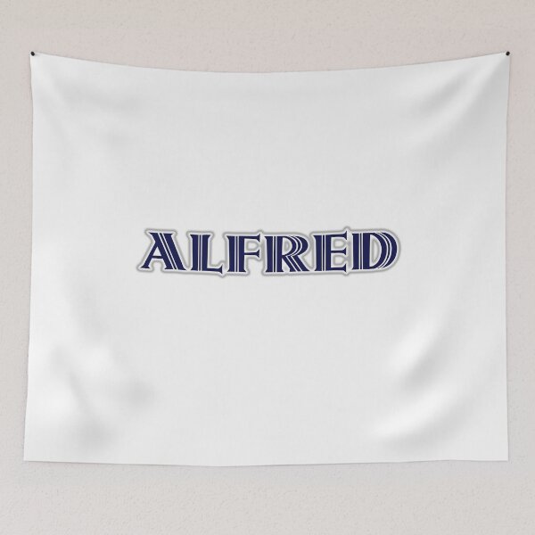 Item preview, ALFRED - Nametag for ALFRED Roman Style in Blue designed and sold by ferretmaes.