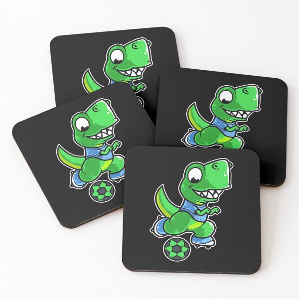 Item preview, Dinosaur Football Game Day Funny Team Sports Rex Soccer design designed and sold by theodoros20.