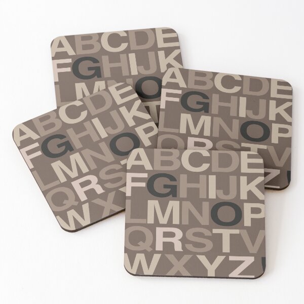 Item preview, Alphabet designed and sold by Emi Yañez.