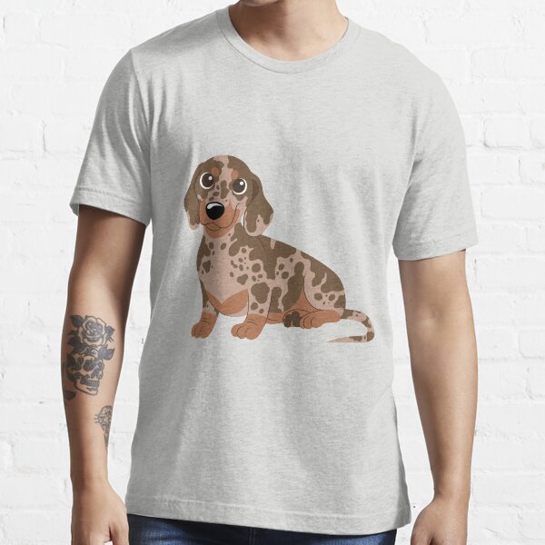 "Miniature Dachshund Dapple" Tshirt for Sale by CallieBooth