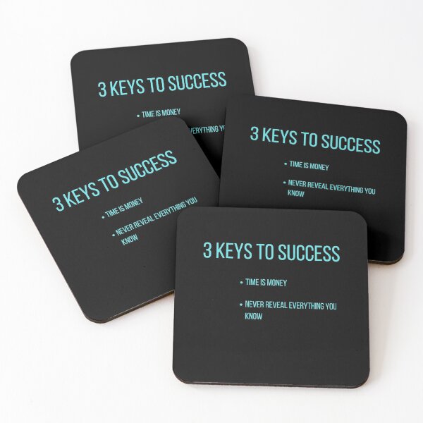 Item preview, 3 Keys to Success designed and sold by QLityProducts.