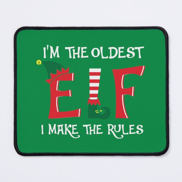 Item preview, Im the Oldest Elf Funny Matching Family Christmas designed and sold by KrisSidDesigns.