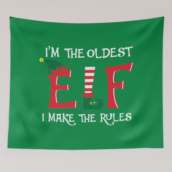 Item preview, Im the Oldest Elf Funny Matching Family Christmas designed and sold by KrisSidDesigns.