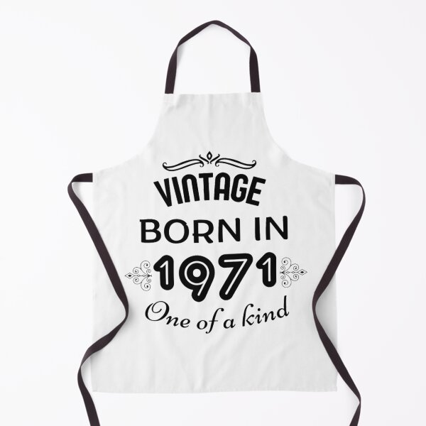 Item preview, Vintage Born In 1971 One Of A Kind designed and sold by NishiiAgrawal.