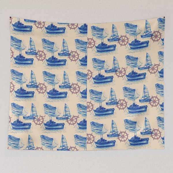 Item preview, Getaway Boats  designed and sold by minniemorrisart.