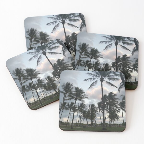 Item preview, Beach palm trees photograph designed and sold by antkal.
