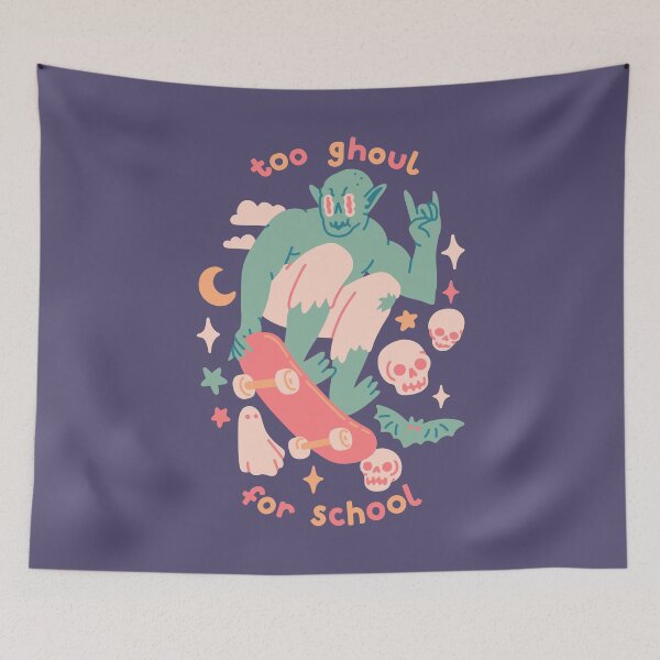 Item preview, TOO GHOUL FOR SCHOOL designed and sold by obinsun.