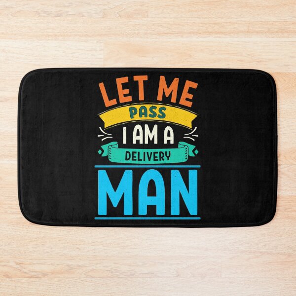Item preview, Mens Let Me Pass I Am A Delivery Man Mail Delivery Postal Worker print designed and sold by theodoros20.