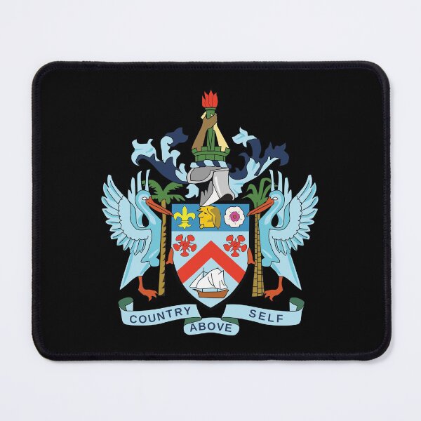 Item preview, St Kitts and Nevis Coat of Arms designed and sold by IdentiTee Studios.