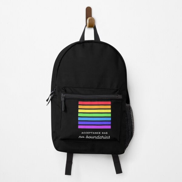Item preview, Acceptance Has No Boundaries - rainbow and peace - LGBT and peace designed and sold by Recti.