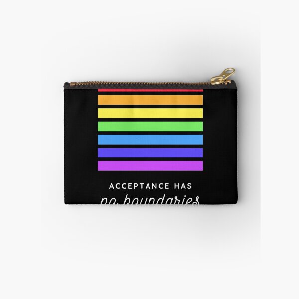 Item preview, Acceptance Has No Boundaries -  rainbow and peace - LGBT and peace designed and sold by Recti.