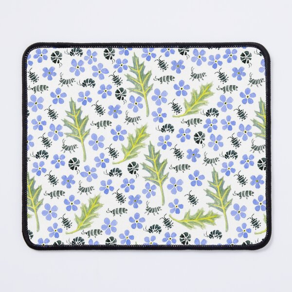 Item preview, Tiny Watercolor Roly Polies with Flowers designed and sold by paintedpansy.