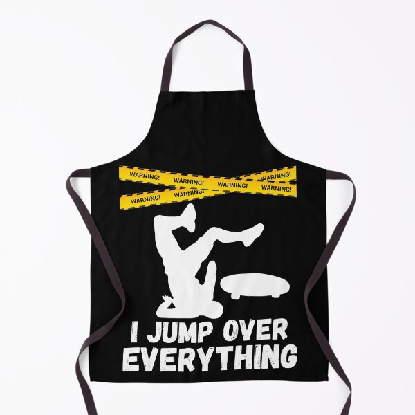 Item preview, I Jump Over Everything - Funny Skateboard Skate Gift design designed and sold by theodoros20.