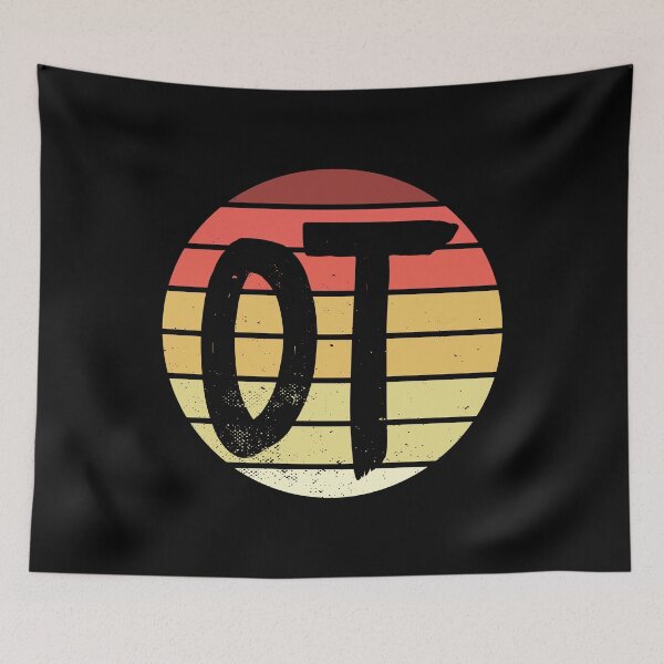 Item preview, OT Occupational Therapy Therapist Month Gift print designed and sold by theodoros20.
