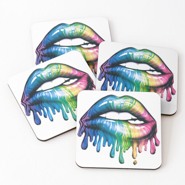 Item preview, COLOURED LIPS designed and sold by CricciethPrint.