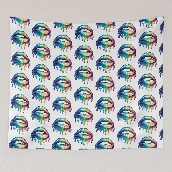 Item preview, COLOURED LIPS designed and sold by CricciethPrint.